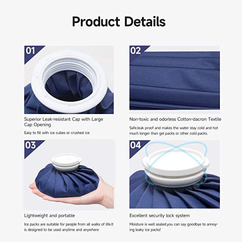 Ice Bag Supplier - Canvas Cloth Hot Cold Therapy Medical