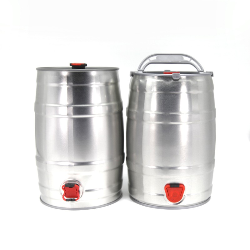 Mini Beer Keg Manufacturer - 5 Liter Vacuum Metal Bucket with Tap