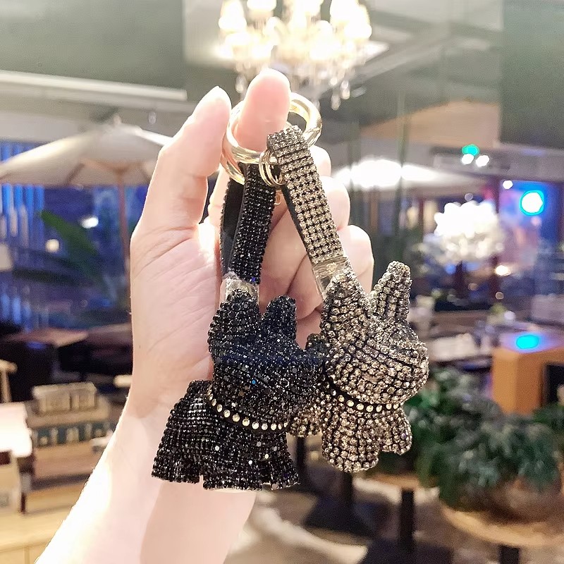 Luxury Keychain Factory - PVC Car Key Chain Circle Pendant