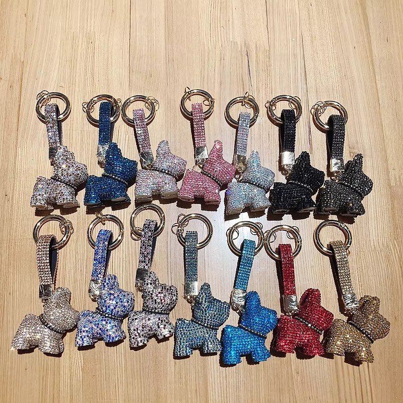 Luxury Keychain Factory - PVC Car Key Chain Circle Pendant