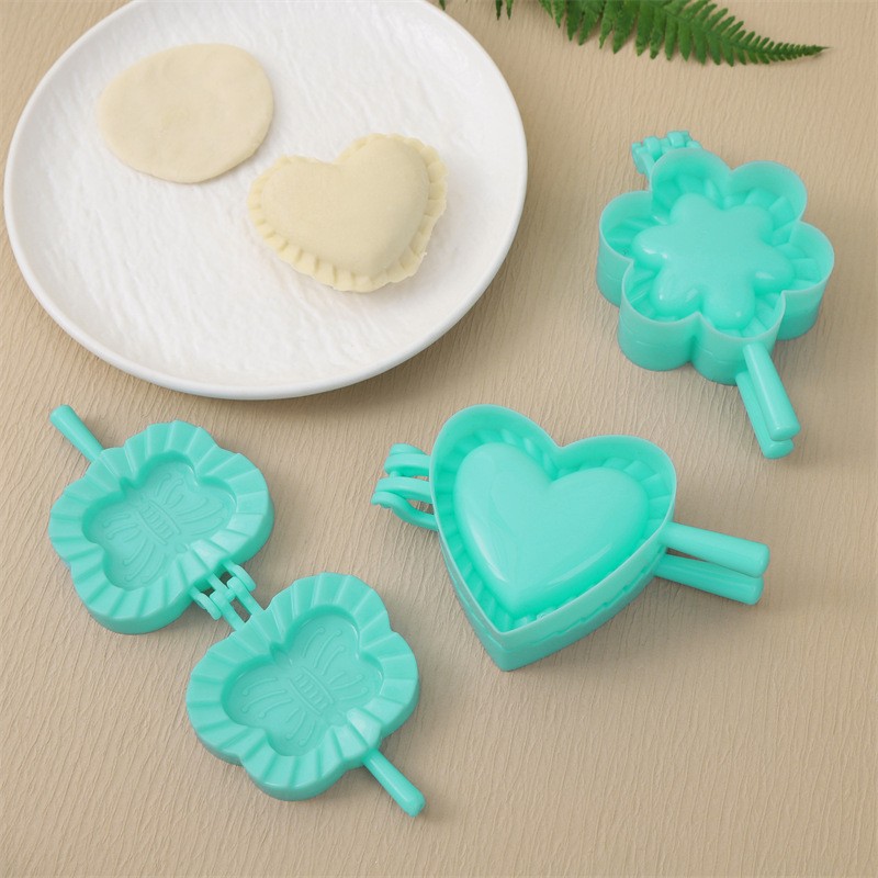 Dumpling Mold Factory - Heart Flower Shape Dough Press Pie