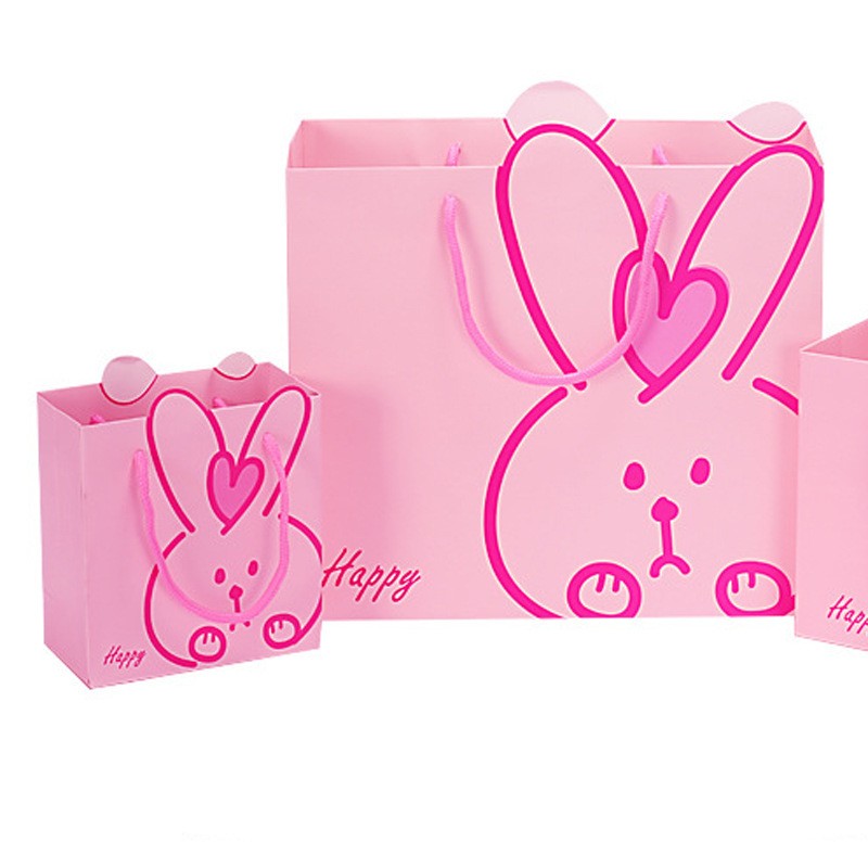 Gift Bag Supplier - Children Cartoon Portable Paper Packaging