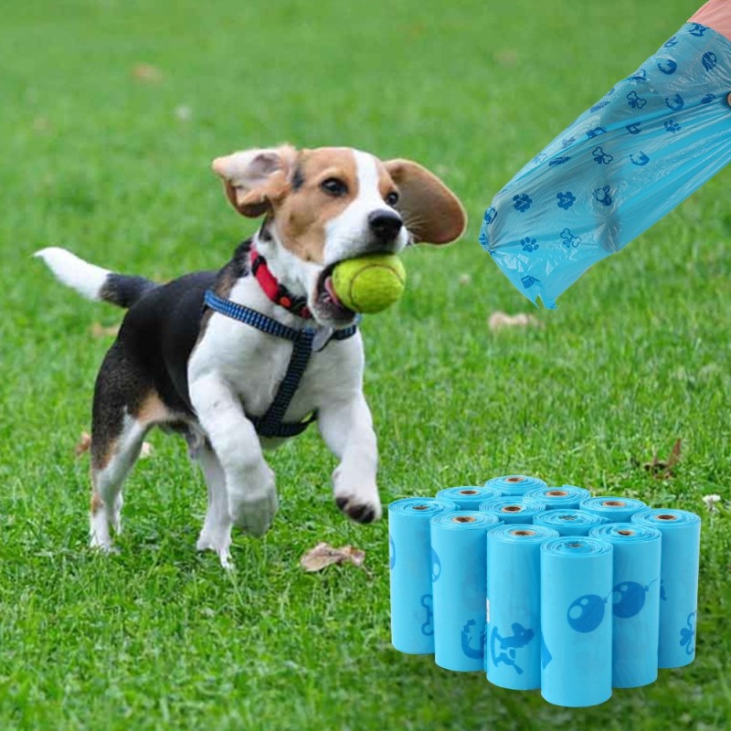 Pet Poop Bag Manufacturer - Blue Biodegradable Extra Thick Strong