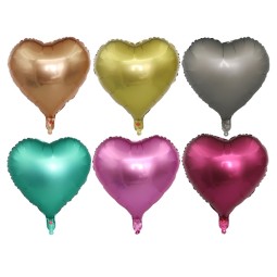 Heart-shaped Balloon Manufacturer - 18-inch Monochrome Aluminum Film