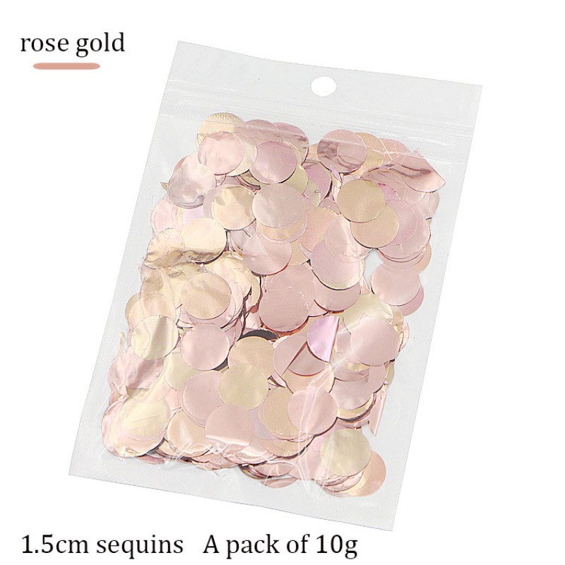 Metallic Confetti Supplier - Colorful Sequins for Party Decoration