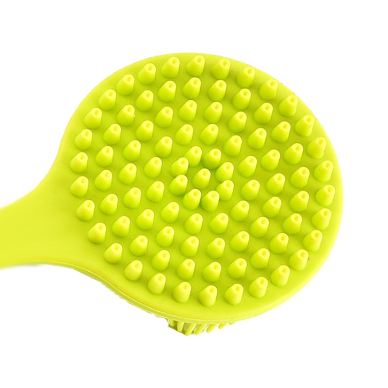 Body Brush Supplier - Long Stick Handle Double Sided Scrubber