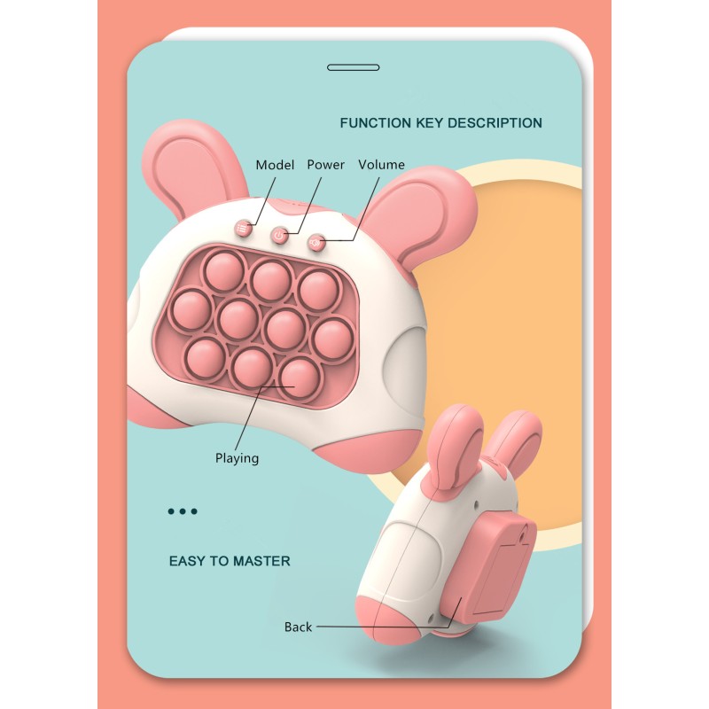 Bubble Fidget Toy Factory - Popping Push Decompression Sensory Game