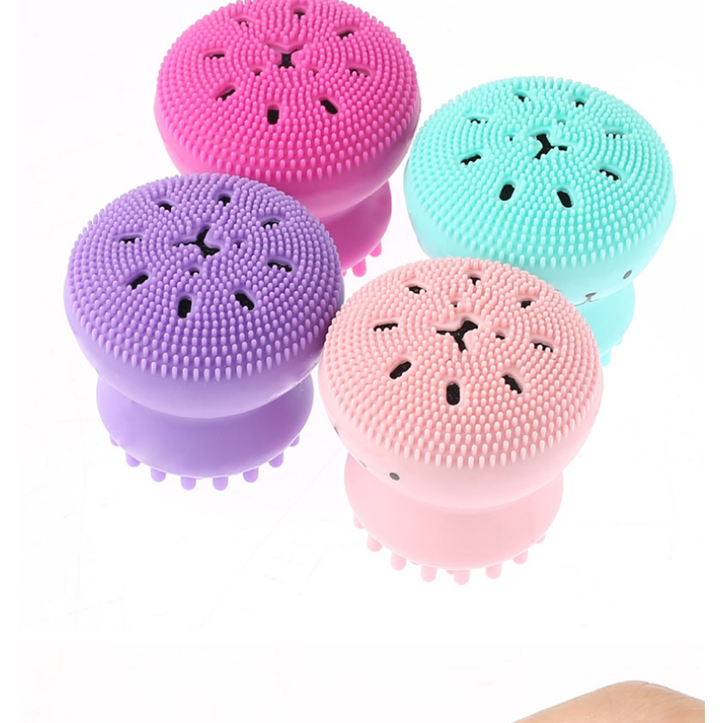 Facial Washing Brush Factory - Portable Octopus Exfoliating Brush