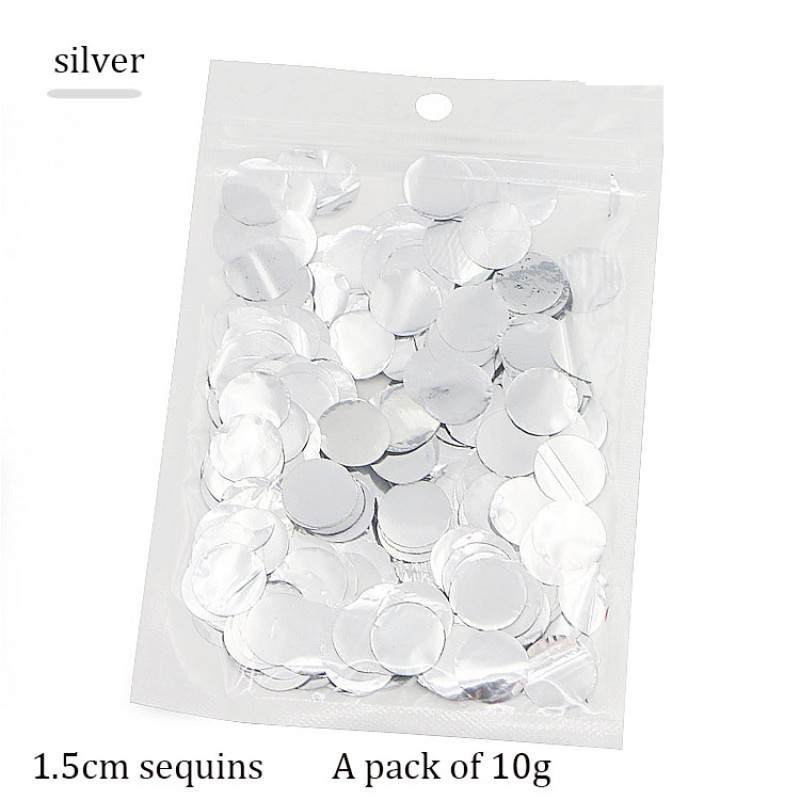 Metallic Confetti Supplier - Colorful Sequins for Party Decoration
