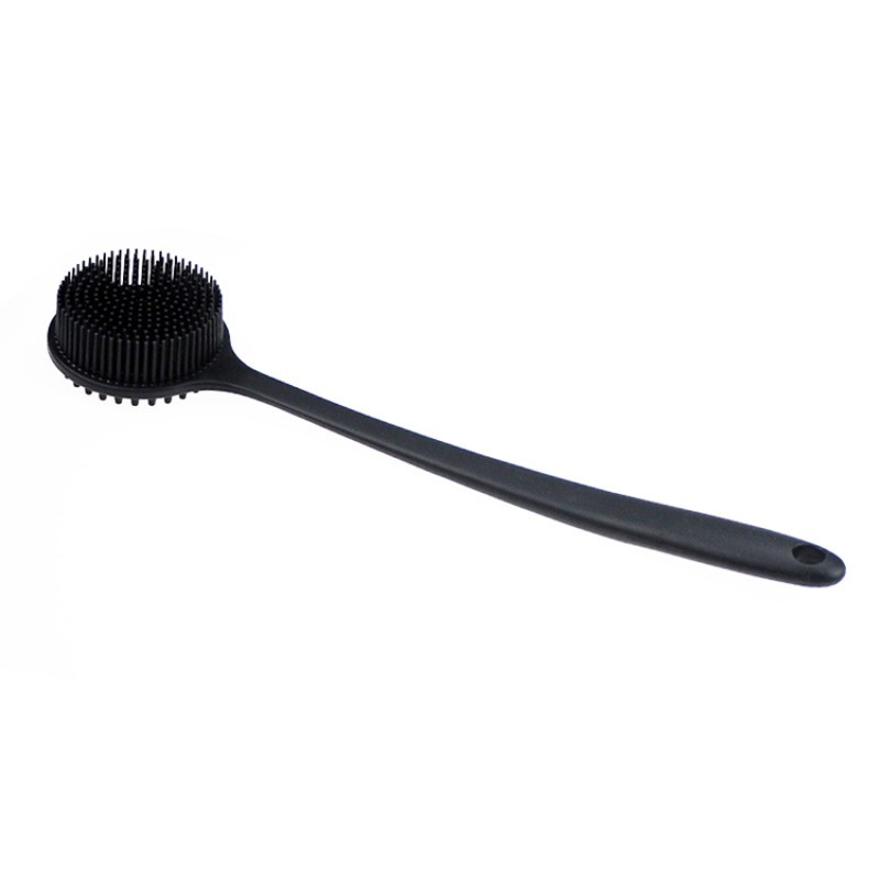 Body Brush Supplier - Long Stick Handle Double Sided Scrubber
