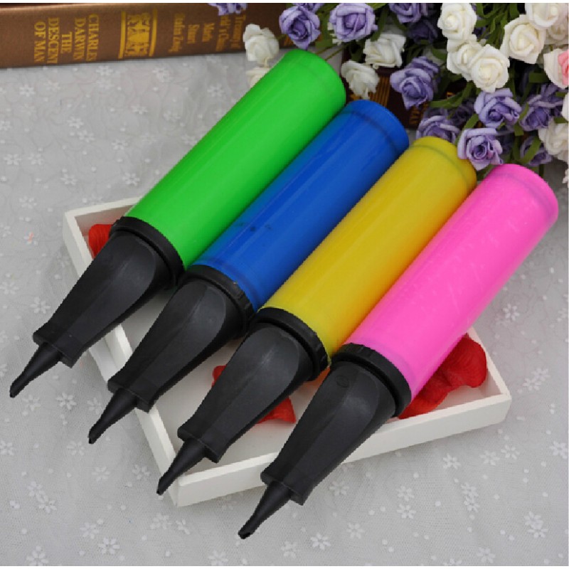 Plastic Balloon Factory - Macaron Pastel Color with Hand Pump