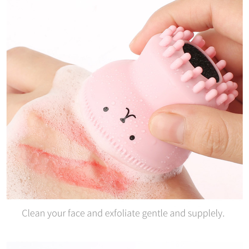Facial Washing Brush Factory - Portable Octopus Exfoliating Brush