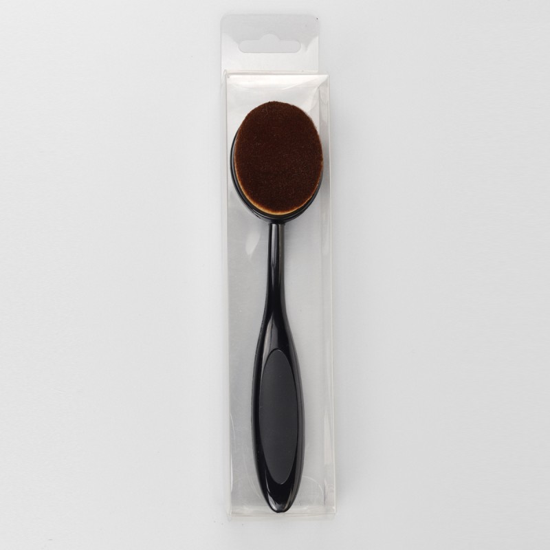 Makeup Brush Factory - Dense Fiber Nylon Foundation Brush