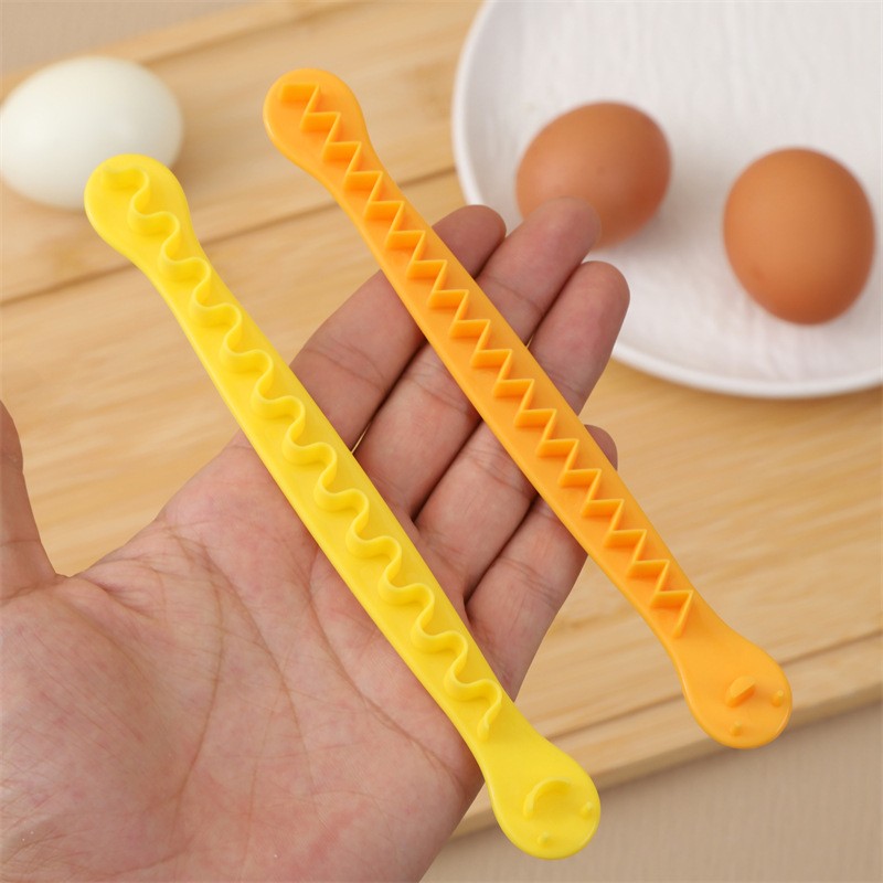 Egg Cutter Factory - 2 PCS Fancy Boiled Egg Shaper
