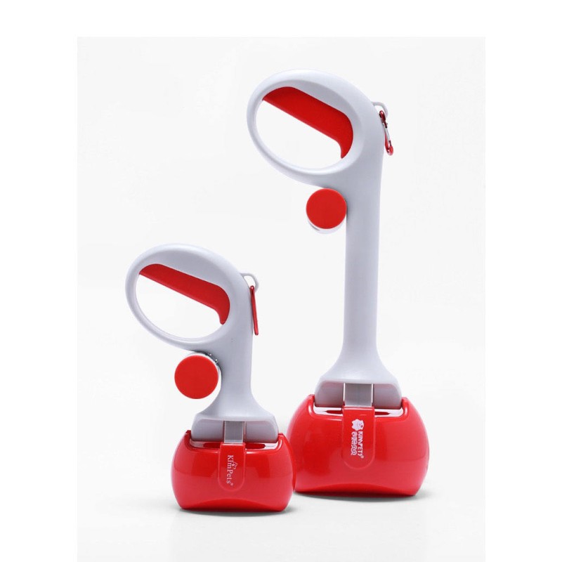 Pooper Scooper Factory - Dog Poop Picker with Bag Dispenser