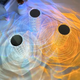 Rose Night Light Supplier - Rechargeable USB Touch Acrylic Lamp