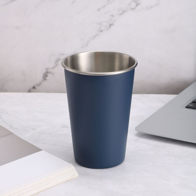 Stainless Steel Cup Factory - Custom Logo 16oz Kid-Friendly Pint