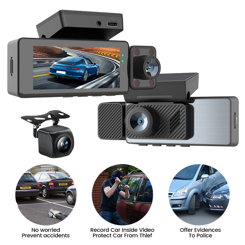 Car Black Box Manufacturer - 4K HD GPS Front Rear Monitoring