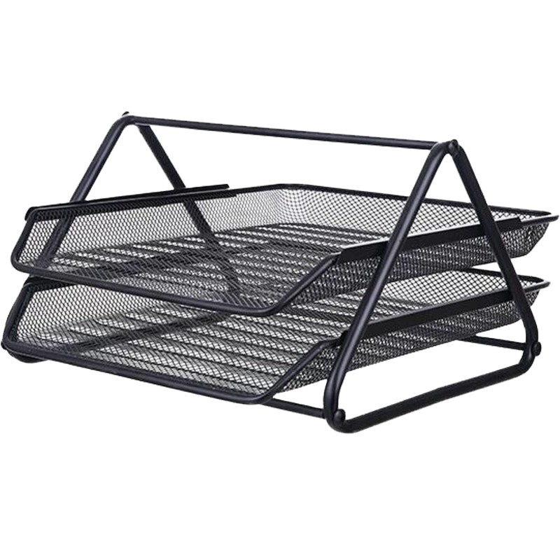 Document Tray Supplier - Metal Mesh Office Desk Organizer