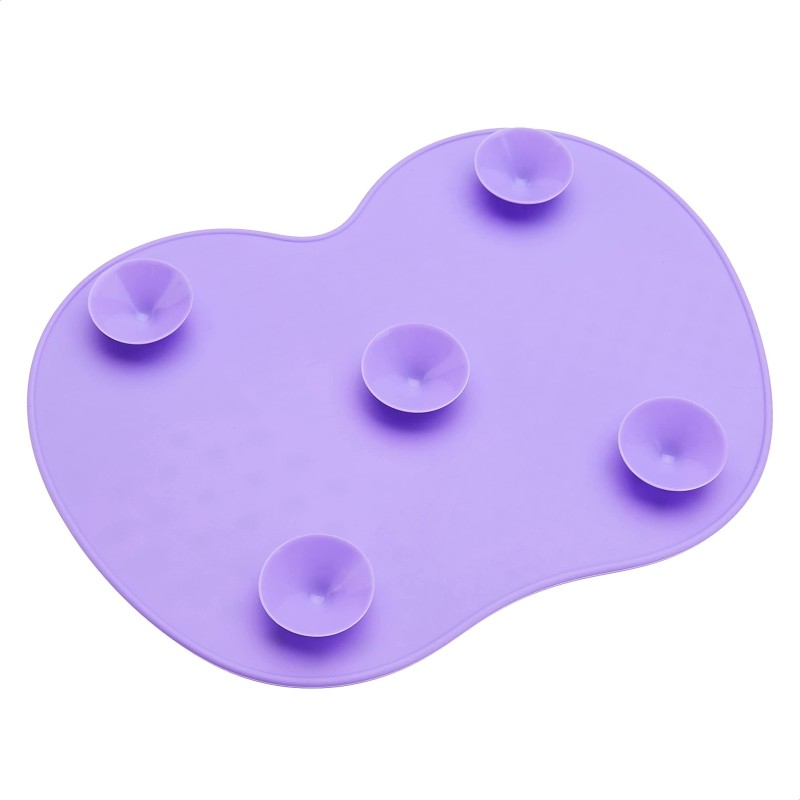 Brush Cleaner Pad Supplier - Portable Washing Tool Silicone Mat