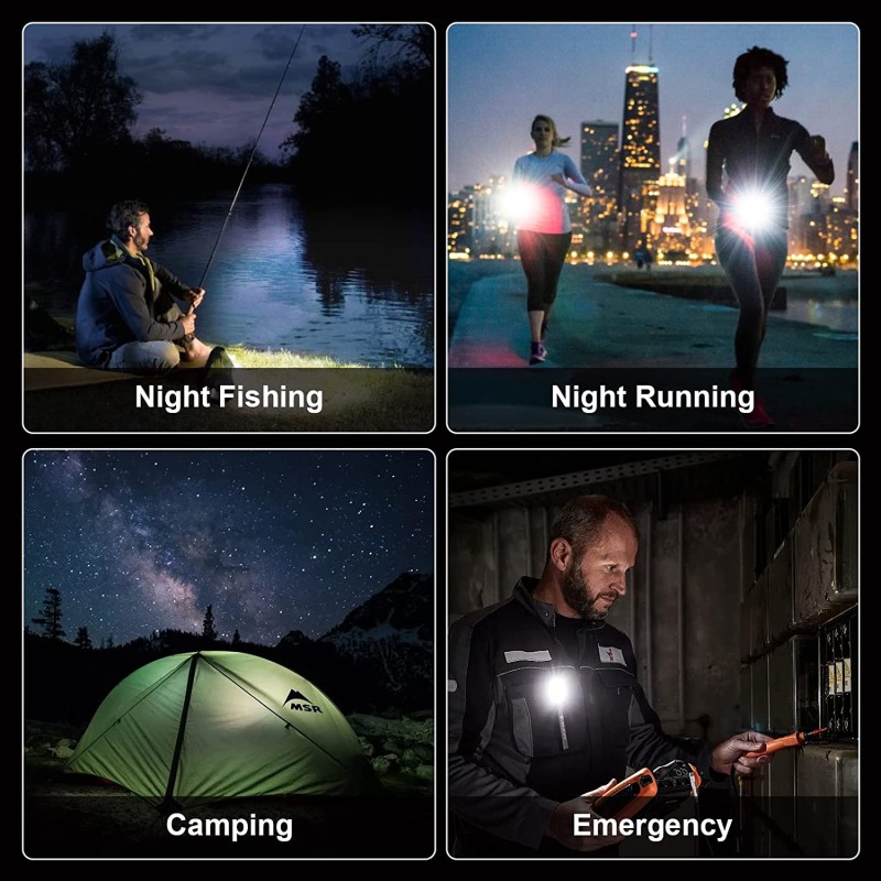 Led Keychain Factory - Rechargeable Cob Work Torch Flashlight