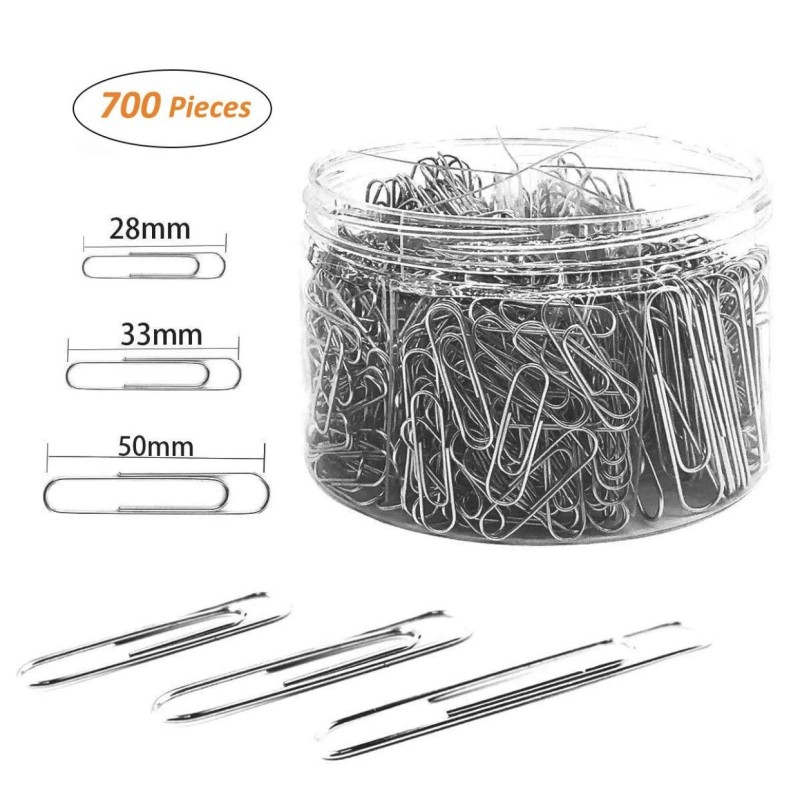 Paper Clip Manufacturer - 28-50mm Silver Nickel Plated Bulk
