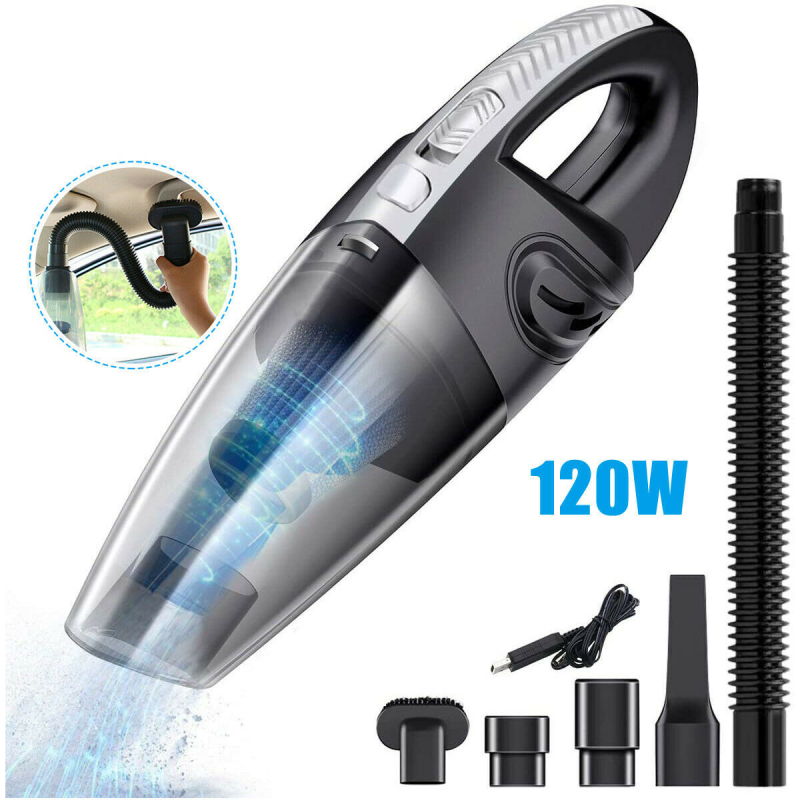 Handheld Vacuum Cleaner Supplier - 120W Dual Use Dry Wet for Car Home