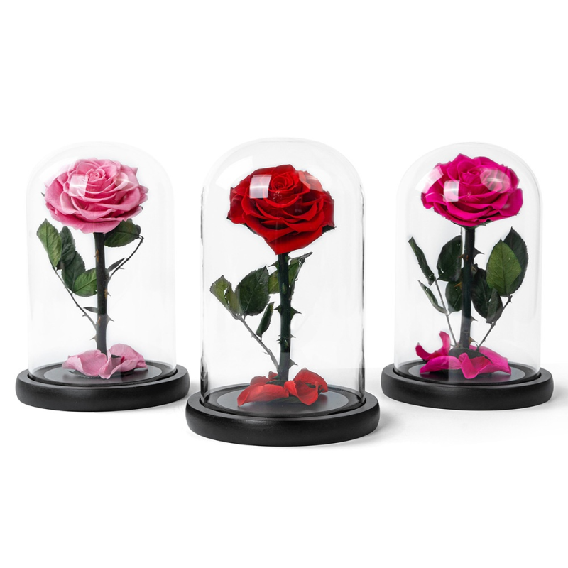 Glass Dome Ornament Factory - Prince High-End Floral Gift Box