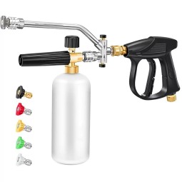 Pressure Washer Gun Factory - Foam Cannon Dual Channel Car Wash Kit