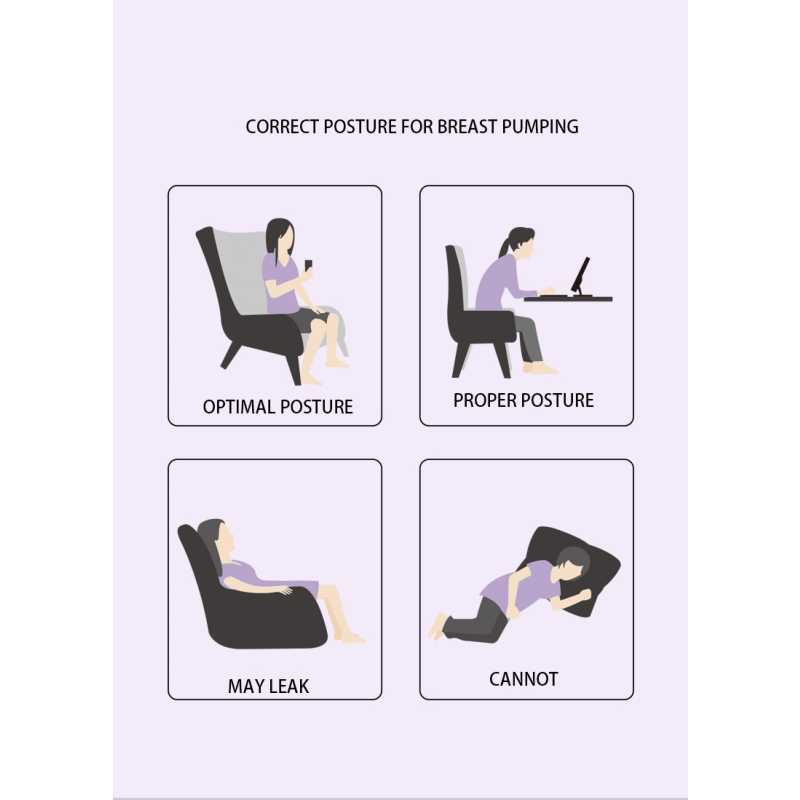 Wireless Breast Pump Supplier - Purple Berry Rabbit Wearable Mute