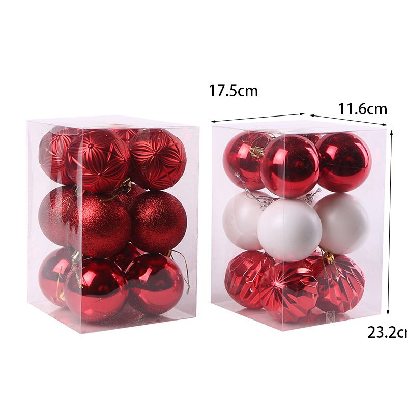 Christmas Ball Ornaments Supplier - 6ct Shatterproof Tree Hanging