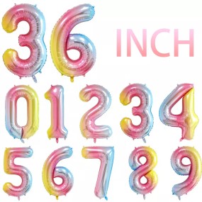 Birthday Balloons Factory - Custom Hand Stick Letter Helium Set