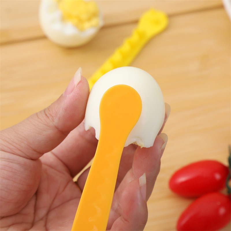 Egg Cutter Factory - 2 PCS Fancy Boiled Egg Shaper