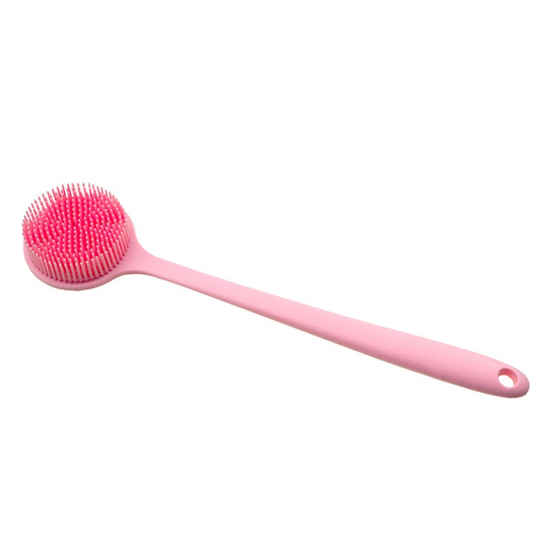 Body Brush Supplier - Long Stick Handle Double Sided Scrubber