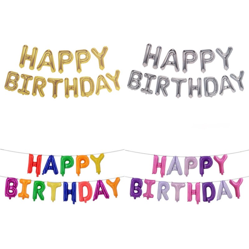 Birthday Balloon Set Manufacturer - Beauty Thin Version Aluminum Film