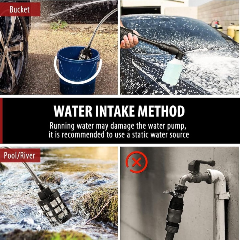 Electric Car Washer Supplier - 12V-96V High Pressure Lithium Battery