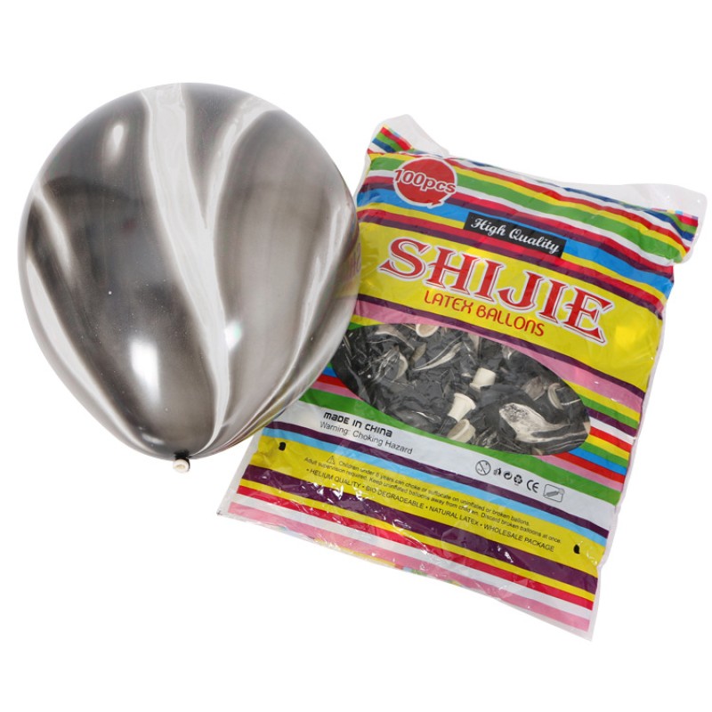 Ink Graffiti Balloon Manufacturer - Thickened Agate Color Cloud