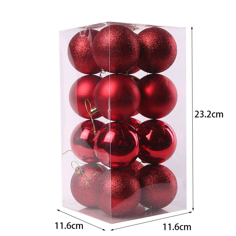Christmas Ball Ornaments Supplier - 6ct Shatterproof Tree Hanging