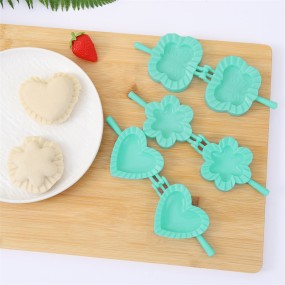 Dumpling Mold Factory - Heart Flower Shape Dough Press Pie