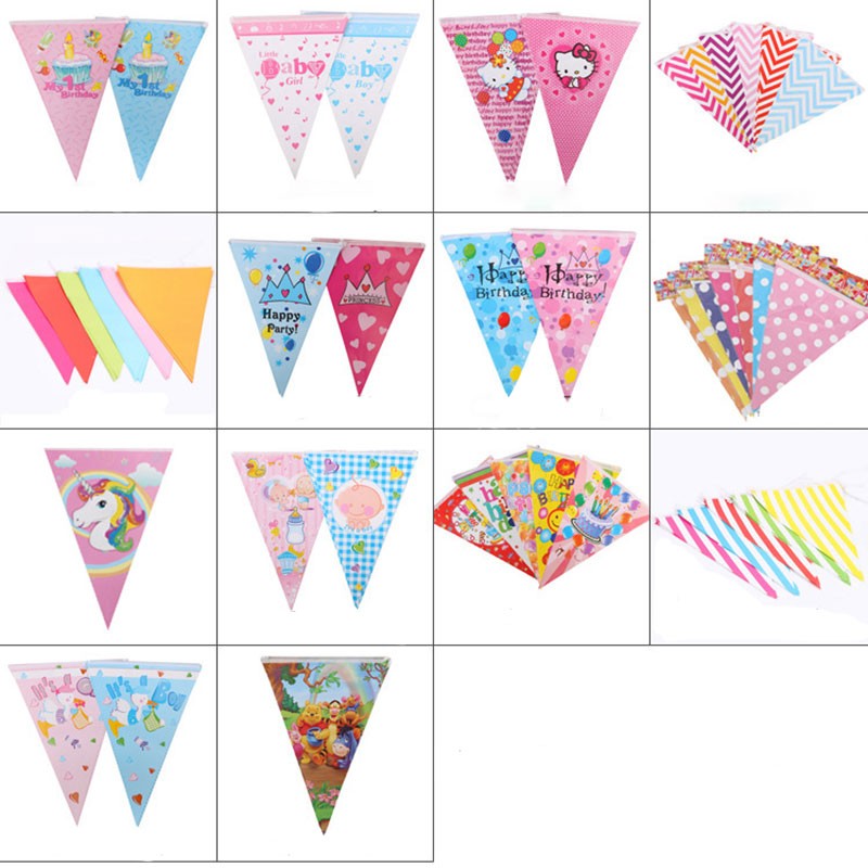 Party Banner Factory - Kindergarten Classroom Dot Pennant Decoration