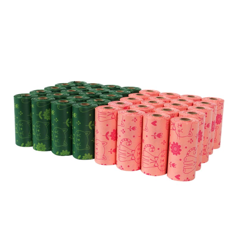 Pet Garbage Bag Supplier - Colorful Biodegradable Outdoor Cleaning