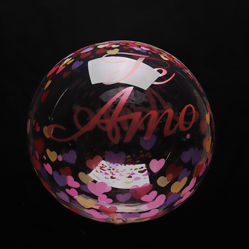 Bobo Balloon Supplier - 20 Inch Transparent Printing Helium