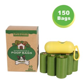 Compostable Poop Bag Supplier - Endurable Odor Proof Easy Open