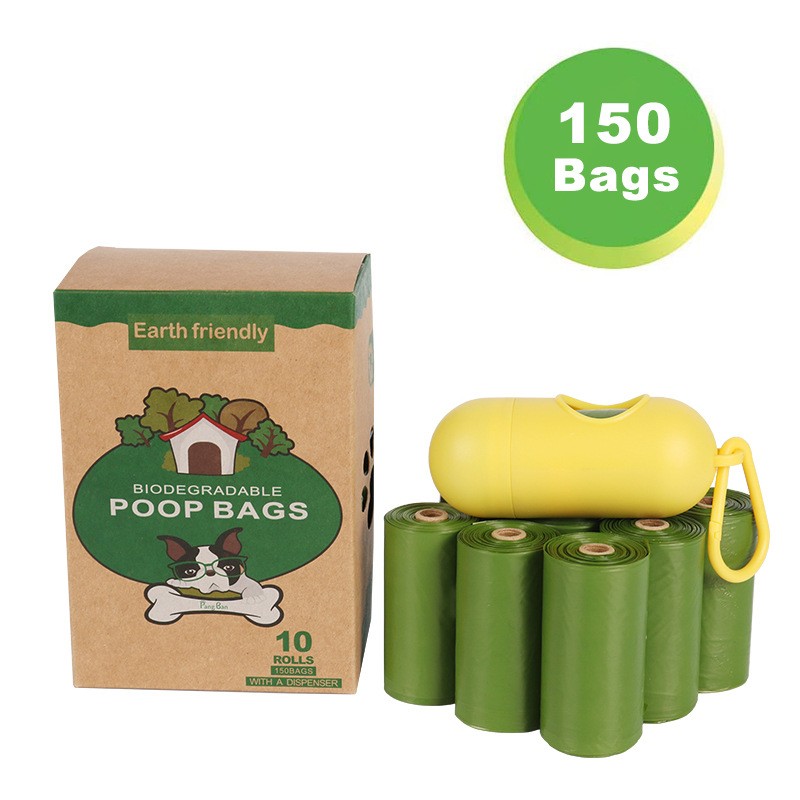 Compostable Poop Bag Supplier - Endurable Odor Proof Easy Open