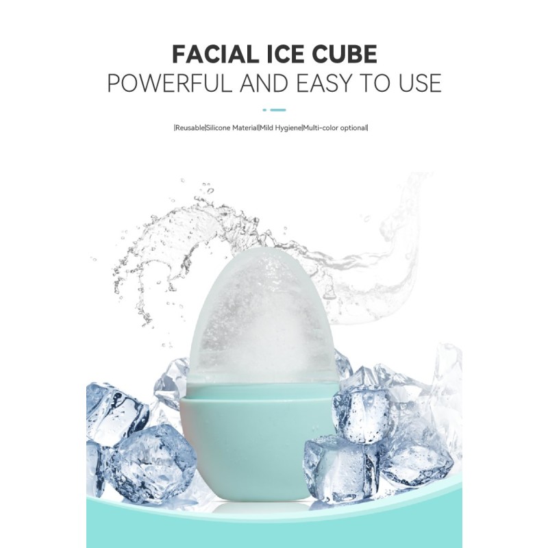 Body Massager Supplier - Customable Pink Ice Cube Molds