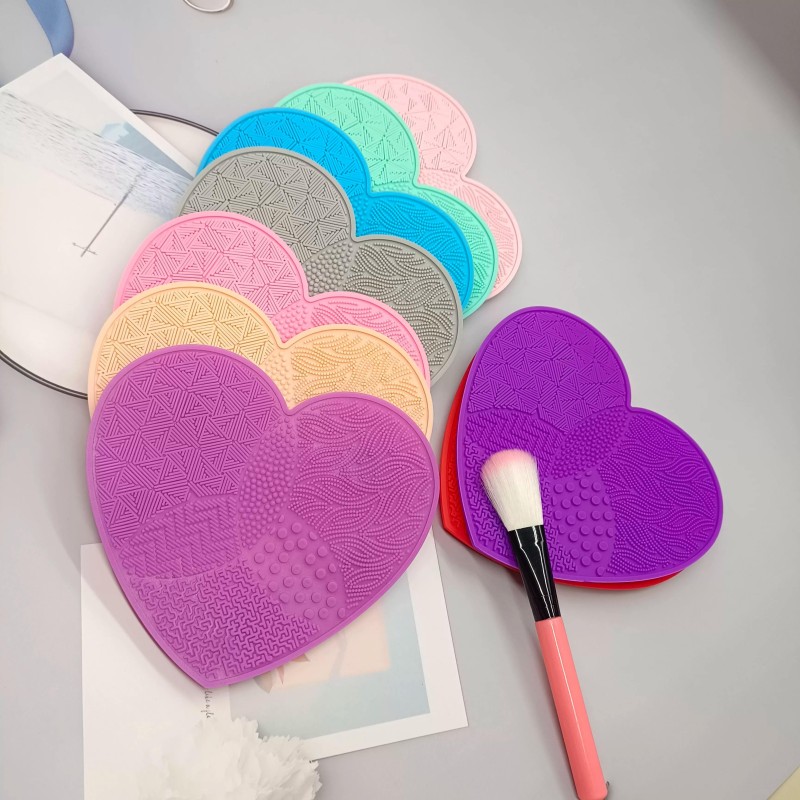 Makeup Brush Cleaner Factory - Silicone Wash Pad with Suction Cup