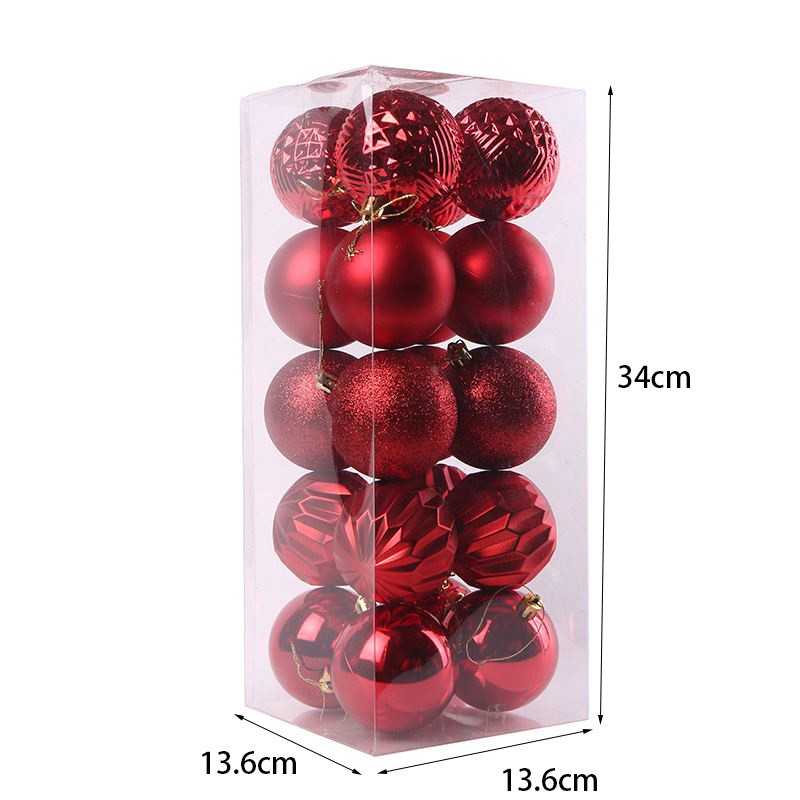 Christmas Ball Ornaments Supplier - 6ct Shatterproof Tree Hanging