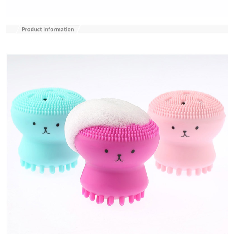 Facial Washing Brush Factory - Portable Octopus Exfoliating Brush