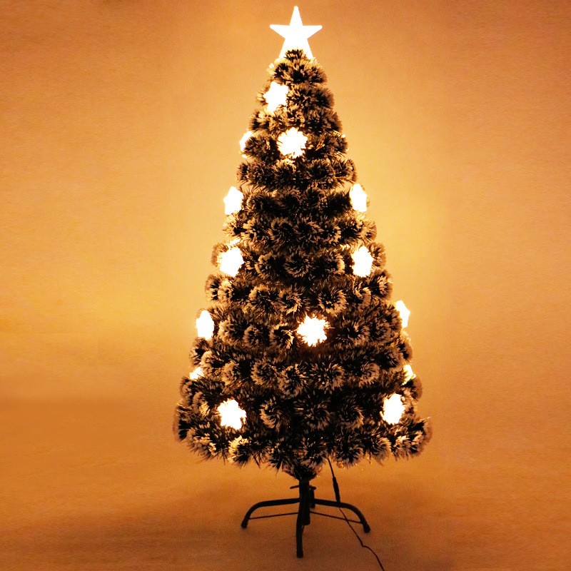 Christmas Tree Supplier - 300cm Dark Green Fiber Optic Tree