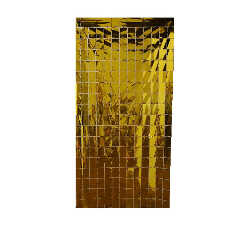 Square Rain Curtain Manufacturer - Fringe Trim Background Wall